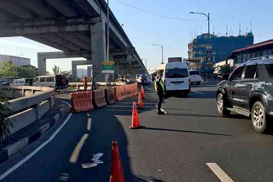 MMDA has just closed a portion of Magallanes Interchange image