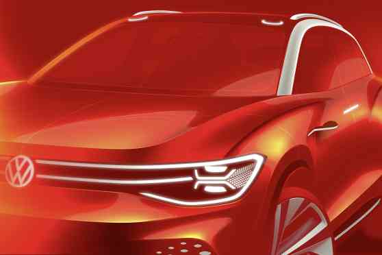 I.D. Roomzz is a strange name for VW's new electric full-size SUV concept image