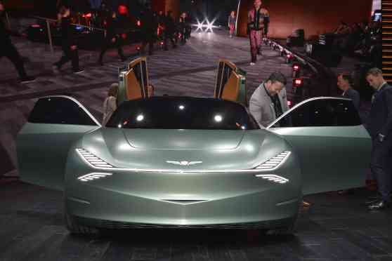 This Mint electric concept from Hyundai&rsquo;s Genesis is fresh as f*%k image