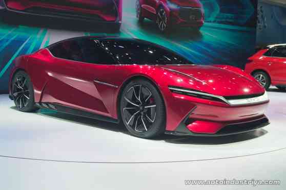 This BYD electric supercar concept has gullwing doors image