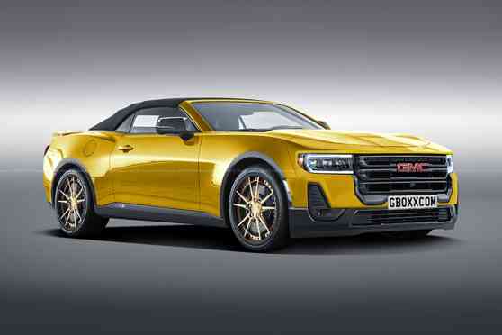 Ever wondered what a Camaro-based GMC would look like? image