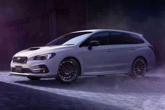 2020 Subaru Levorg STI Sport Black is a 300 HP family shuttle image