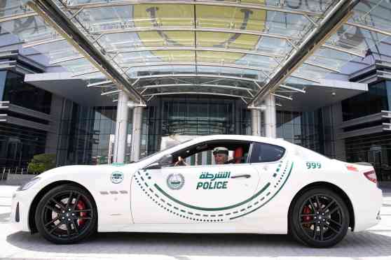 Maserati GranTurismo joins Dubai's police fleet image