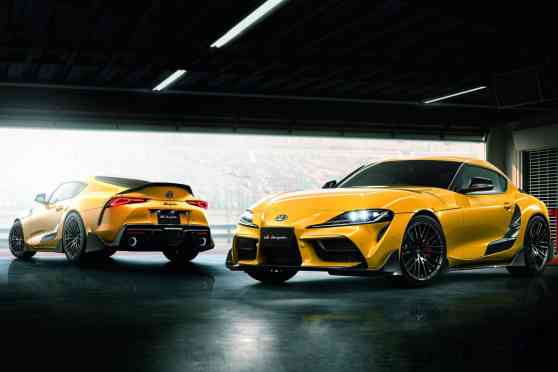 2019 Toyota Supra gets carbon fiber jewelry care of TRD image