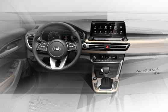 Kia's smallest crossover will have a big 10.25-inch touchscreen image