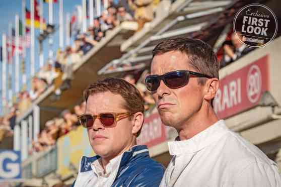 Relive the classic Ford-Ferrari rivalry in this new movie image