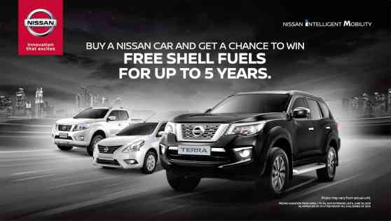 Buy a new Nissan get a chance to win Shell Fuel for 5 years image