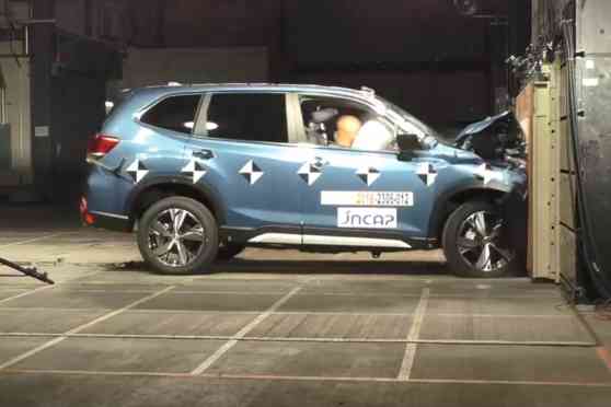 Subaru Forester achieves maximum five-star safety rating from JNCAP image