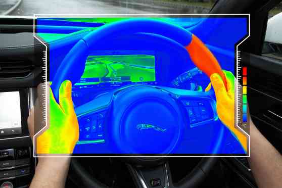 JLR's new Sensory Steering Wheel keeps drivers focused with heating image