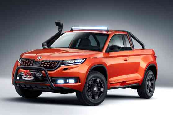 This cool pickup truck from Skoda was designed by students image