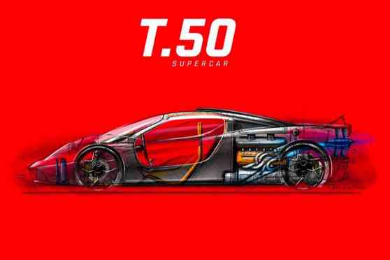 Gordon Murray's T.50 poised to be McLaren F1's successor image