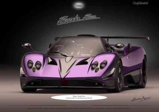 Pagani resurrects the Zonda for a special customer image
