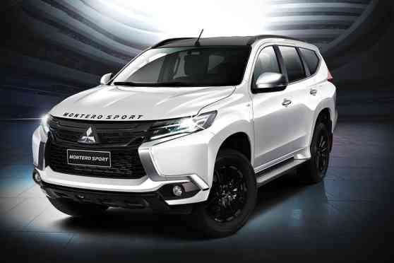 We like Mitsubishi's 2019 Montero Sport Black Series... in white image