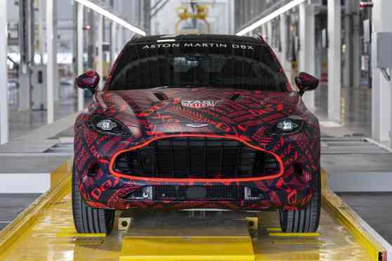 This is it: Aston Martin DBX crossover rolls out image