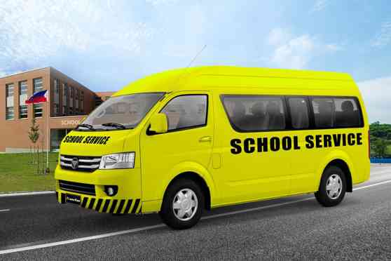 Send your kids to school in the Foton Transvan HR School Service van image
