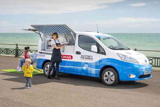 Nissan's electric ice cream van is the sorbetero of the future image