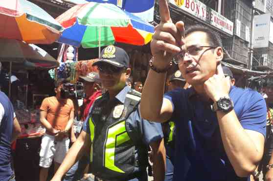 Manila Mayor Isko Moreno is taking the streets back from vendors image