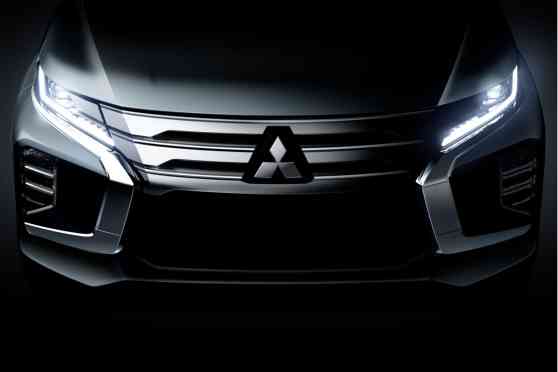 Here is the new face of the 2020 Mitsubishi Montero Sport image