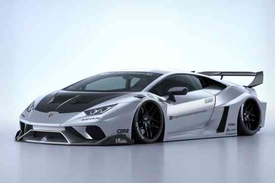 Liberty Walk's widebody GT kit for Lamborghini Huracan is wicked image