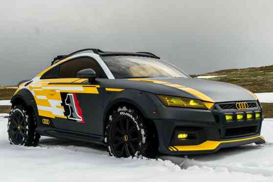 Go off-roading in style with the Audi TT Safari image