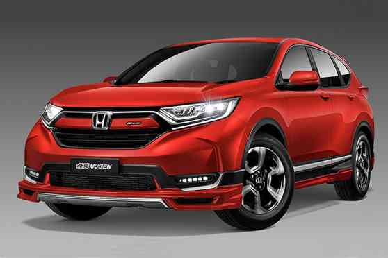This Honda CR-V Mugen Limited Edition looks stunning in red image