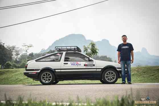 Man drives Toyota AE86 from Malaysia to Germany to marry his love image