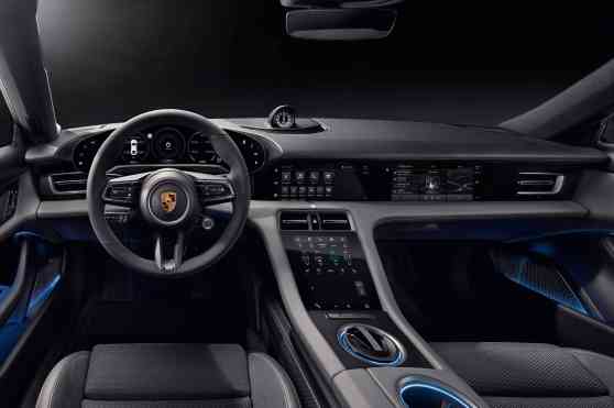 Porsche Taycan will have five digital display screens Porsche Taycan will have five digital display screens image