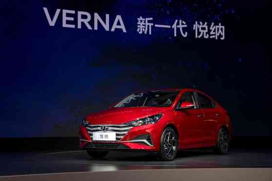 2020 Hyundai Accent/Verna gets quite the radical re-skin image