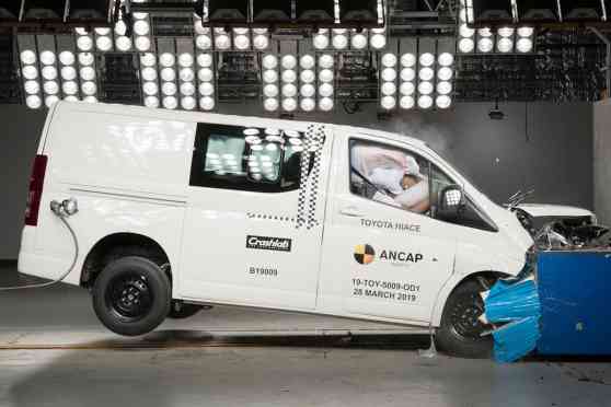 2019 Toyota Hiace scores maximum 5 stars for crash safety image
