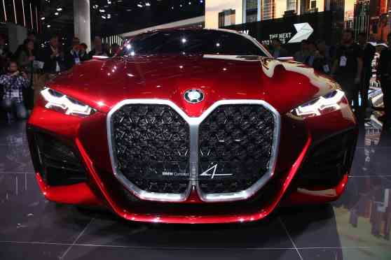 The BMW Concept 4 has the mother of all kidney grills image