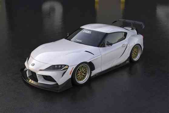 This is the first of many modified Supras at SEMA 2019 image