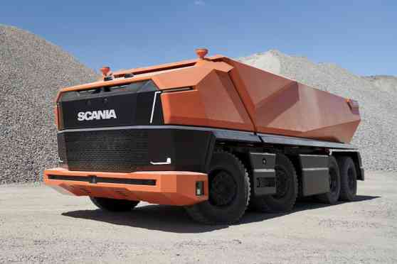 Scania's concept truck doesn't need a driver at all image