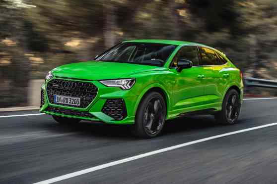 2020 Audi RS Q3 is a mean, green 400 HP machine image