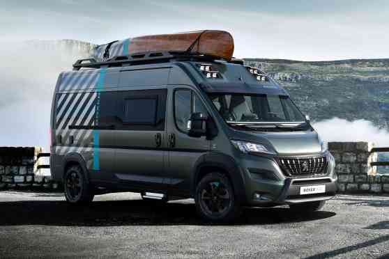 Peugeot Boxer 4x4 concept lets you go camping anywhere image