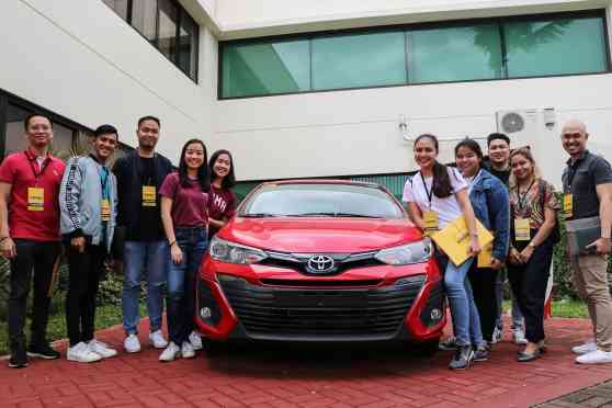 College students get a taste of a marketing career with Toyota PH image