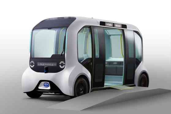 Autonomous Toyota will 'drive' for athletes at 2020 Olympics image
