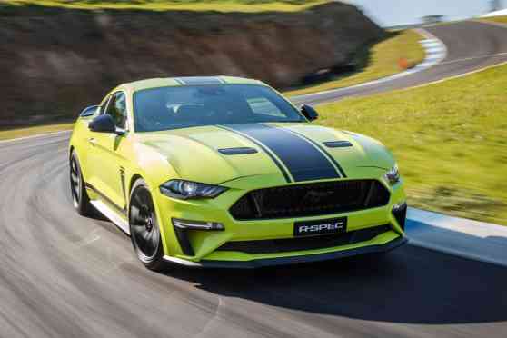 Go green with envy with this 2020 Ford Mustang R-Spec image