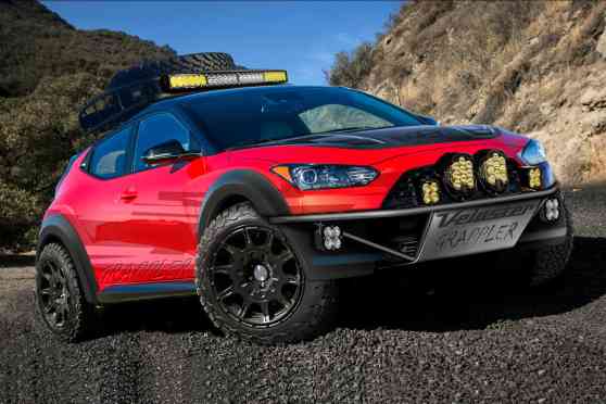 This Hyundai Veloster gets transformed into an off-road rig image