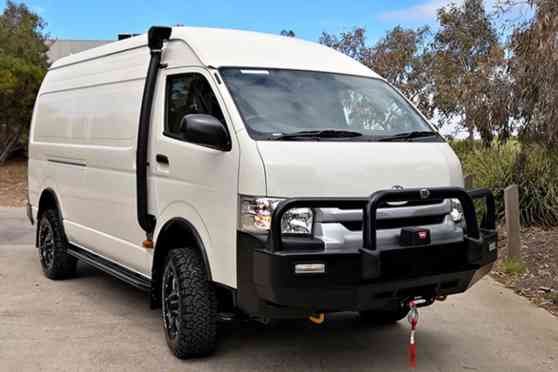 This modified 4x4 Toyota Hiace is ready for the great outdoors image