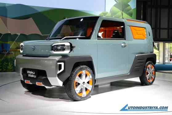 Daihatsu Waku Waku looks like a mini 'Mystery Machine' image