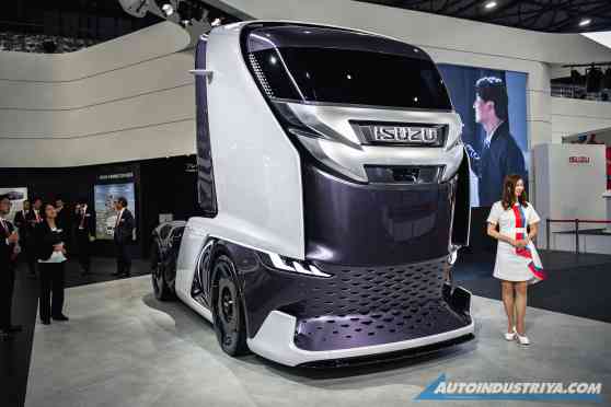 This is the future of trucks according to Isuzu image