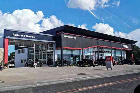 This is the new look of Isuzu dealerships image