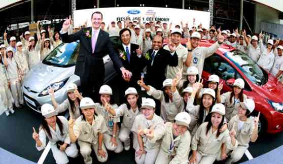 Ford Celebrates Job 1 for Fiesta at AutoAlliance Thailand image
