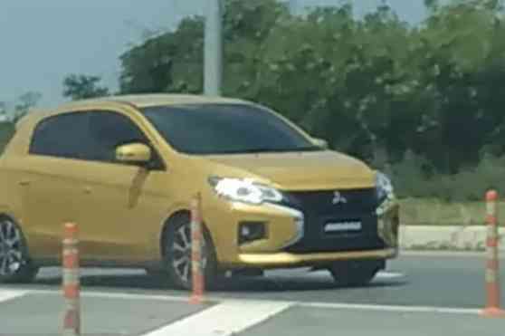 Spy Shot: Is this the new look 2020 Mitsubishi Mirage? image