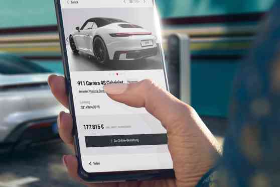 Want to buy a Porsche? Just download the app image