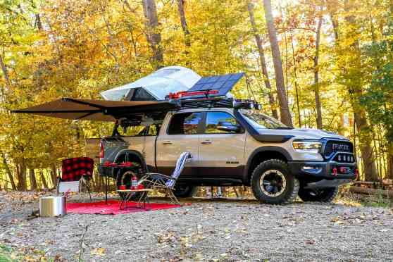 Go glamping with the Ram 1500 Rebel OTG image