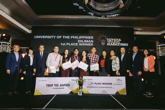 These UP students won Toyota's contest without much car knowledge image