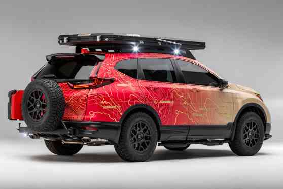 Honda has some really neat off-road CR-V's for SEMA image