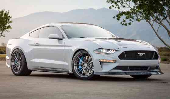 Ford unleashes 900 HP, stick-shift EV Mustang...concept image