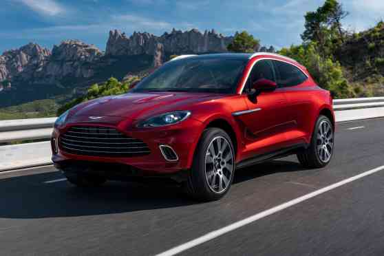 2020 Aston Martin DBX SUV is what 007 drives when he has kids image